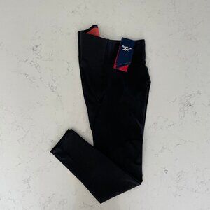 Reebok TS Puremove Activewear Speedwick Tights Hi Rise Leggings Black Sz S NWT